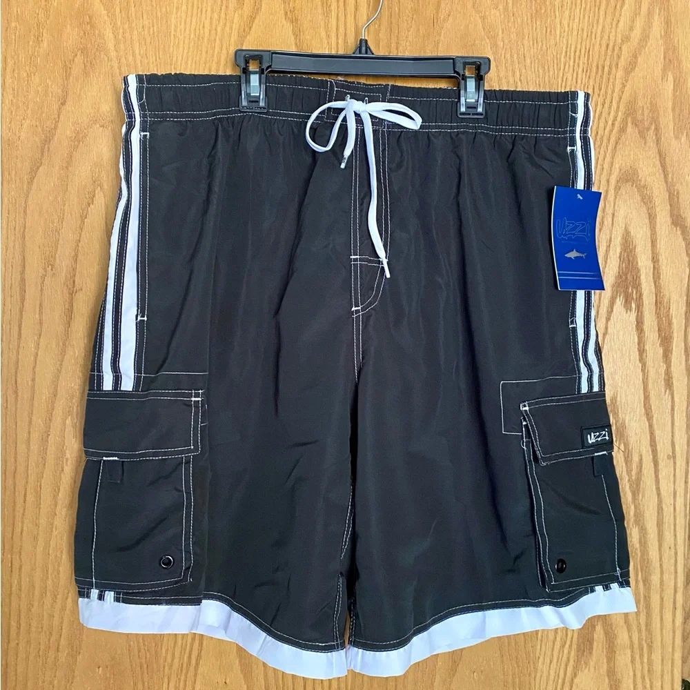 Men’s Cargo Swim Trunks Shorts